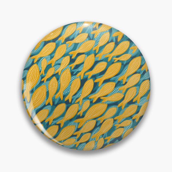 Item preview, The School of Small Fish designed and sold by Motifany.