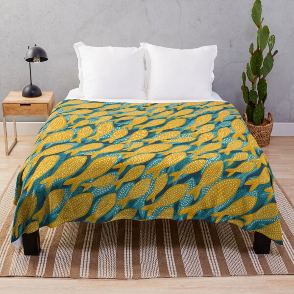 Item preview, The School of Small Fish designed and sold by Motifany.