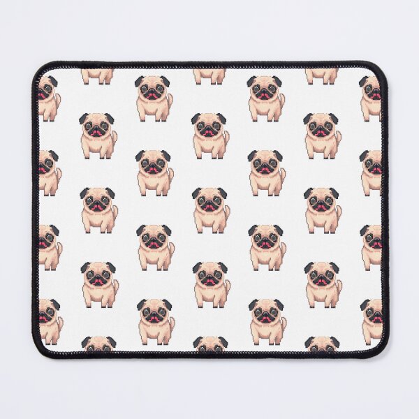 Item preview, Adorable Chubby Pug - Pixel art designed and sold by octoboobs.