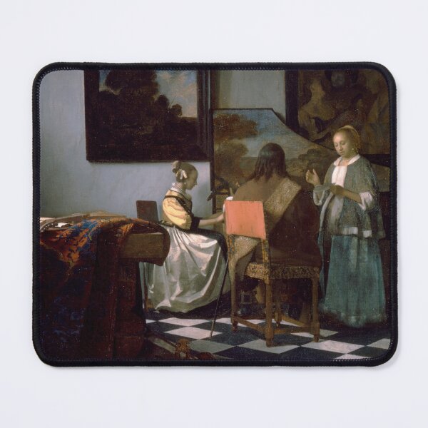 Item preview, johannes vermeer famous painting designed and sold by marti-oryo.