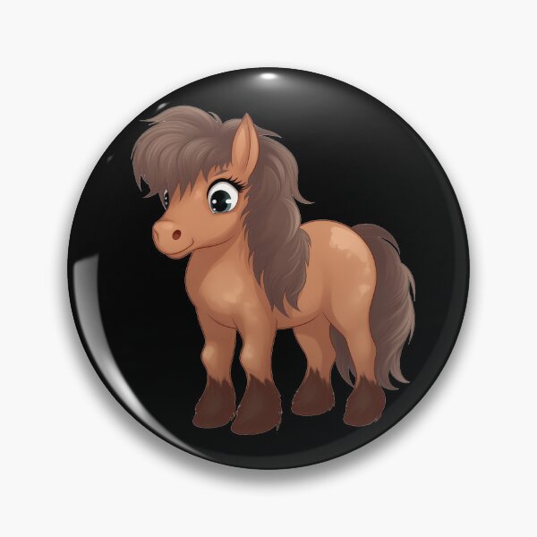 Item preview, Cute Kawaii Shetland Pony Horse Breed  designed and sold by NBSStore.