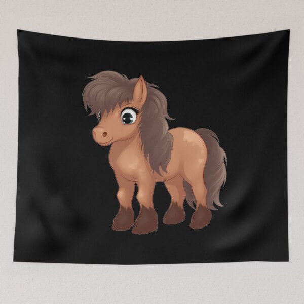 Item preview, Cute Kawaii Shetland Pony Horse Breed  designed and sold by NBSStore.