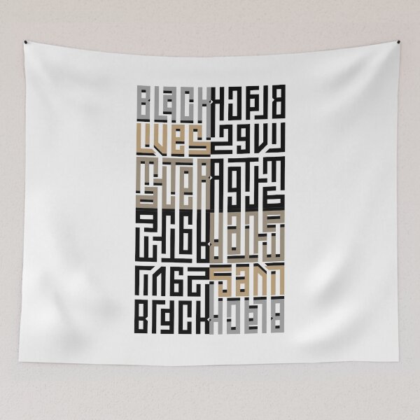 Item preview, Black Lives Matter Unity: 4-Corner Design Activist Tee designed and sold by ieluxury.