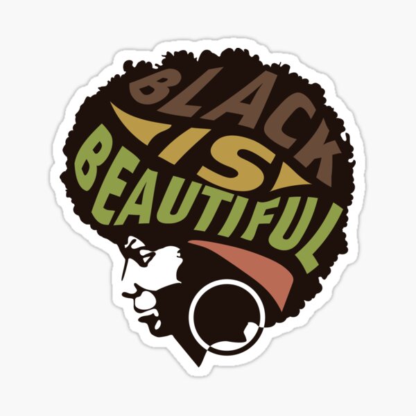 Item preview, Black is beautiful designed and sold by portokalis.