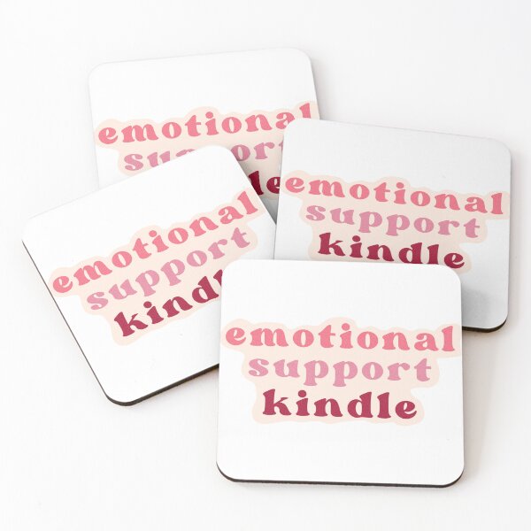 Item preview, Emotional support kindle in Pink designed and sold by StarElements.