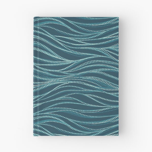 Item preview, Dancing Waves - Teal designed and sold by Motifany.