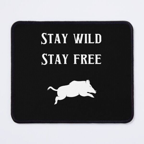 Item preview, Stay Wild Stay Free designed and sold by SignumShop.