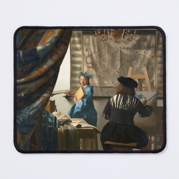 Item preview, johannes vermeer famous painting designed and sold by marti-oryo.