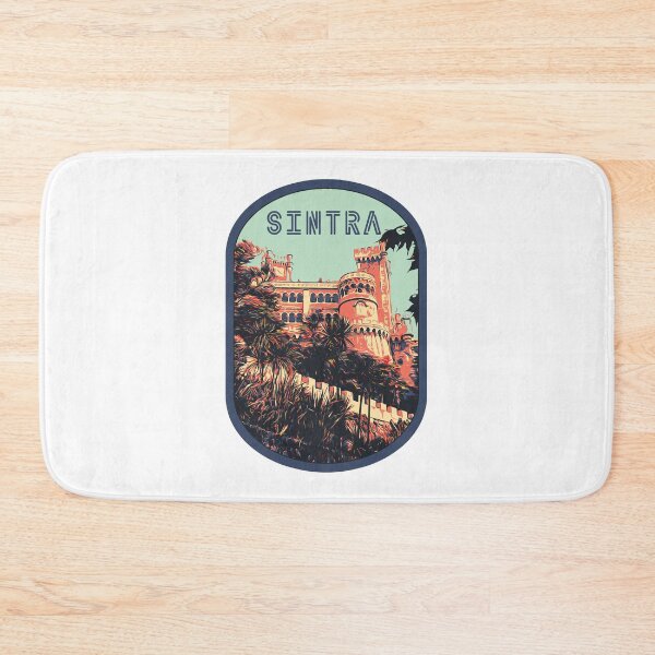 Item preview, Sintra Palace of Pena Illustration Print | Portugal Art designed and sold by Lemomo-artworks.
