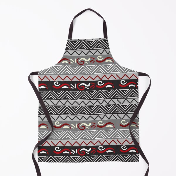 Item preview, Gray and Maroon Christmas pattern with Nordic ornament designed and sold by trendingatees.