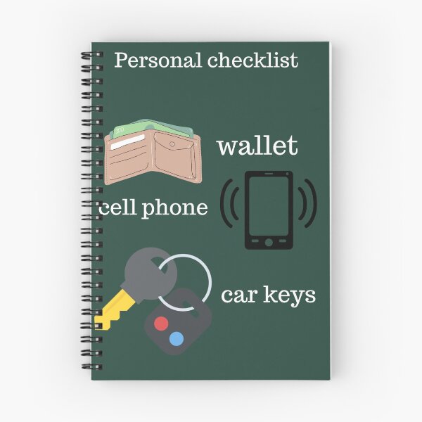 Item preview, Personal Checklst designed and sold by AcioMac.