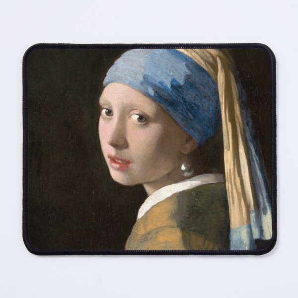 Item preview, johannes vermeer famous painting designed and sold by marti-oryo.