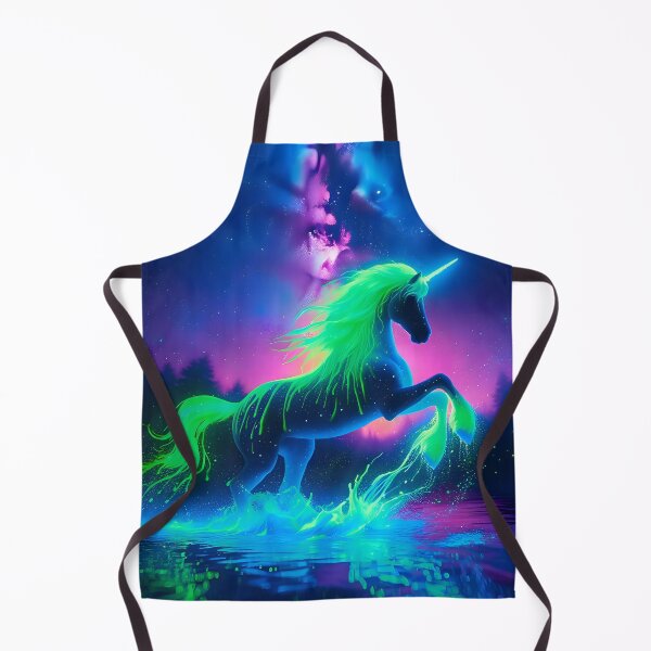 Item preview, Blacklight Style Unicorn Luminous Leap designed and sold by Matt's Artificial Nature.