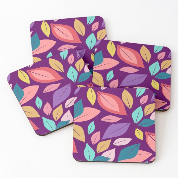 Item preview, Abstract Colored Leaves Nature  designed and sold by Jeallan Designs.