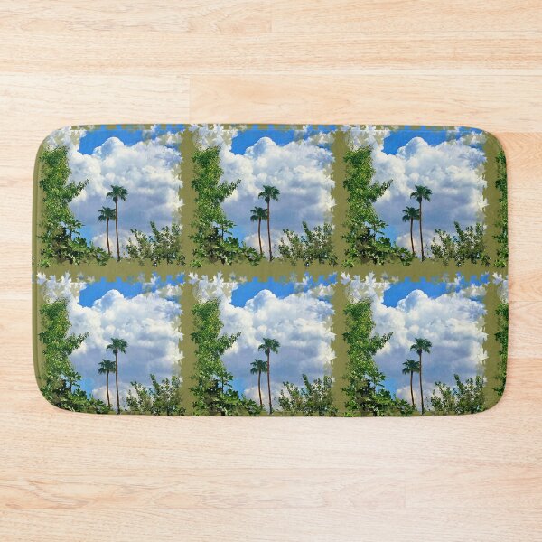 Item preview, Tropical View of Palm trees and clouds by Iritof designed and sold by iritof.