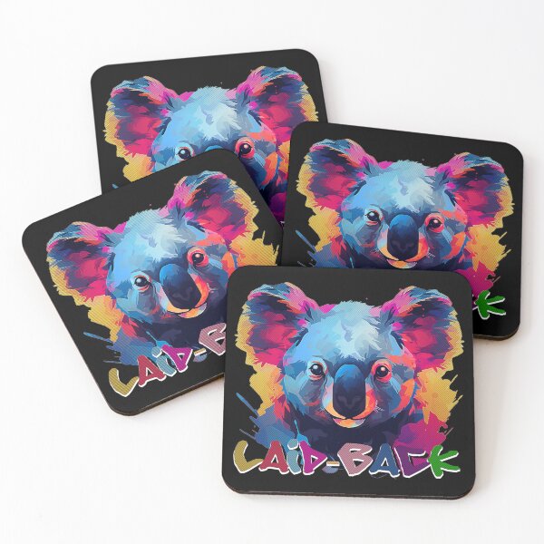 Aperçu de l'œuvre Neon Koala Bear créée et vendue par SideSignal.