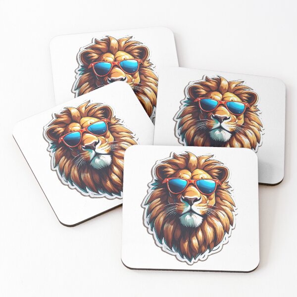 Item preview, Lion with sunglasses  designed and sold by Gabriel0x.