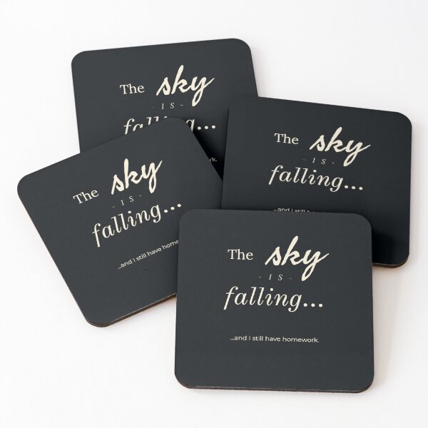 Item preview, The sky is falling but I still have homework designed and sold by The Liturgical Duckling.