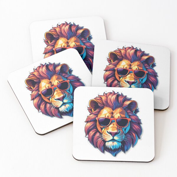 Item preview, Lion with sunglasses  designed and sold by Gabriel0x.