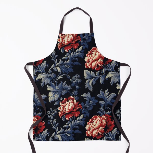 Item preview, Dark Red Flower Pattern | Floral | Nature | Vintage designed and sold by Qoupy.
