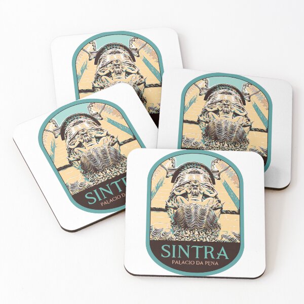 Item preview, Enchanting Entrance: Pena Palace Illustration from Sintra, Portugal designed and sold by Lemomo-artworks.