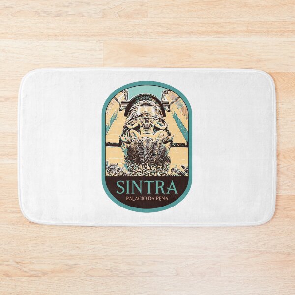 Item preview, Enchanting Entrance: Pena Palace Illustration from Sintra, Portugal designed and sold by Lemomo-artworks.