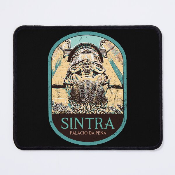 Item preview, Enchanting Entrance: Pena Palace Illustration from Sintra, Portugal designed and sold by Lemomo-artworks.