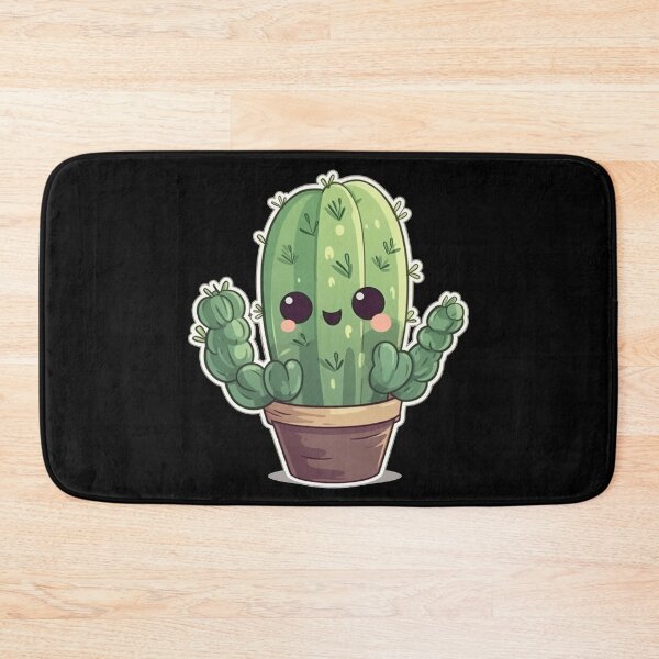 Item preview, Happy Chibi Cactus  designed and sold by KawaiiArtStyle.