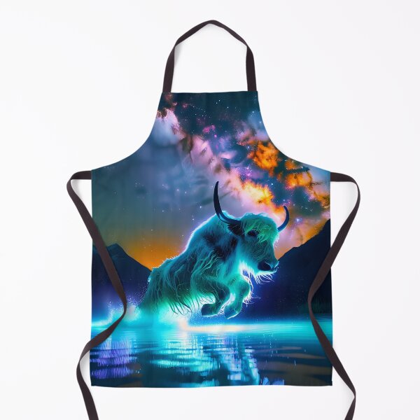 Item preview, Blacklight Style Yak Luminous Leap designed and sold by Matt's Artificial Nature.