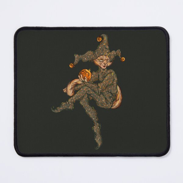 Item preview, swamp green vintage harlequin cat designed and sold by CaptainRingtail.
