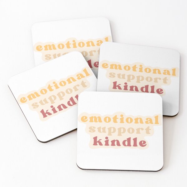 Item preview, Emotional support kindle in Cherry red & yellow designed and sold by StarElements.