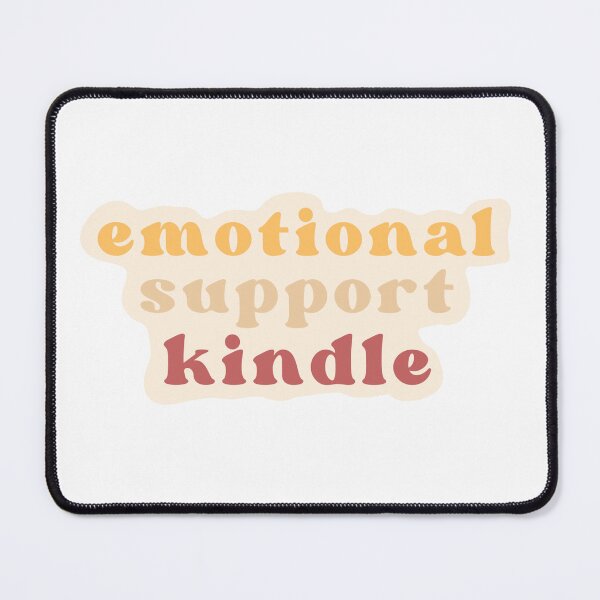 Item preview, Emotional support kindle in Cherry red & yellow designed and sold by StarElements.