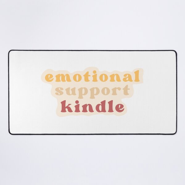 Item preview, Emotional support kindle in Cherry red & yellow designed and sold by StarElements.