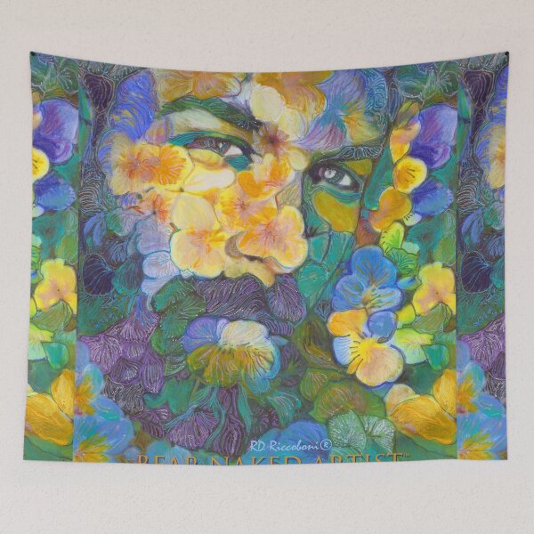 Item preview, Flower Bear  by RD Riccoboni - Flower Beard Man designed and sold by RDRiccoboni.