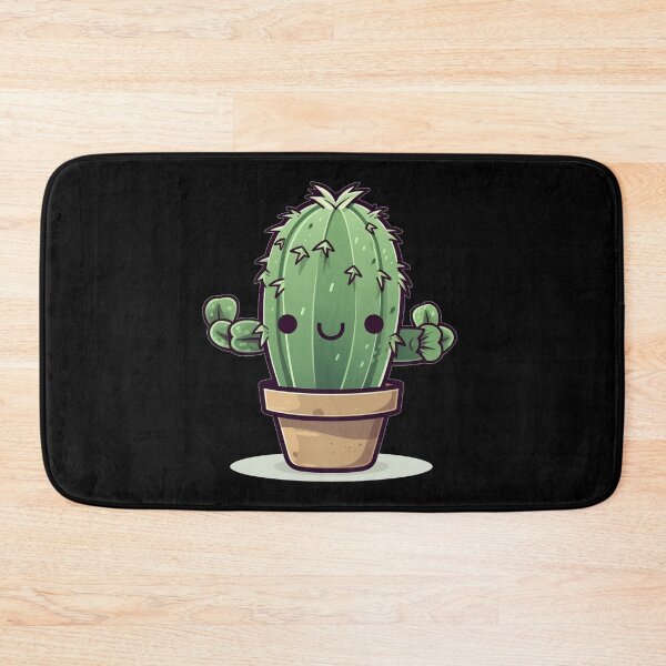 Item preview, Happy Kawaii Chibi Cactus  designed and sold by KawaiiArtStyle.