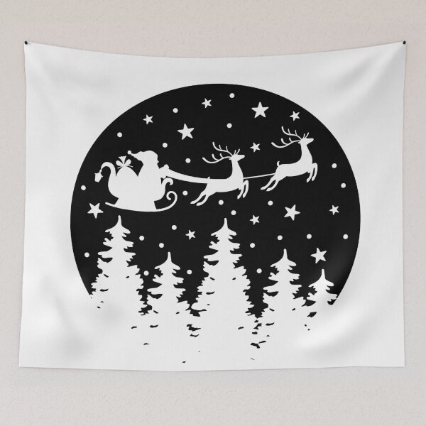 Item preview, Santa's Sleigh Ride - Enchanted Holiday Journey designed and sold by EsteticaVerus.