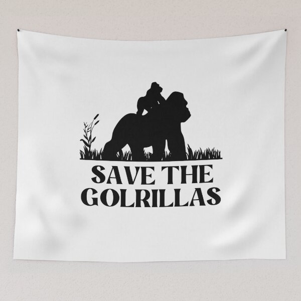 Item preview, Save The Gorillas designed and sold by PetSafari.