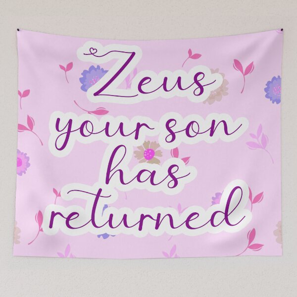 Item preview, Zeus, your son has returned designed and sold by Bielzisimo.