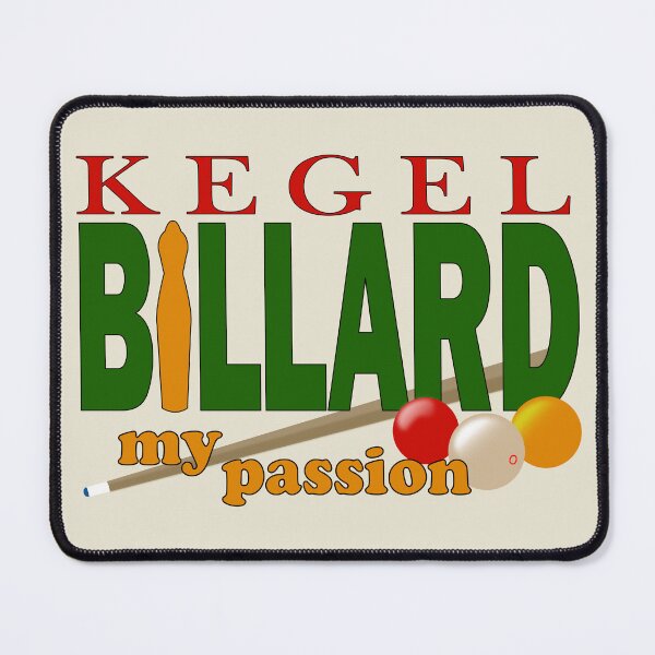 Item preview, Bowling billiards my passion cushion for billiards fans, gift idea for bowling billiards and carom players designed and sold by ChrUzDesigner.