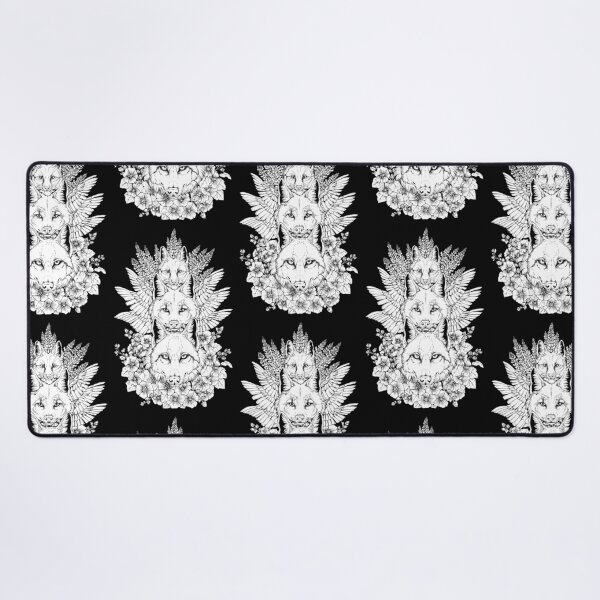 Item preview, Heraldry Canidae - Black and White designed and sold by Kellie Lamphere.