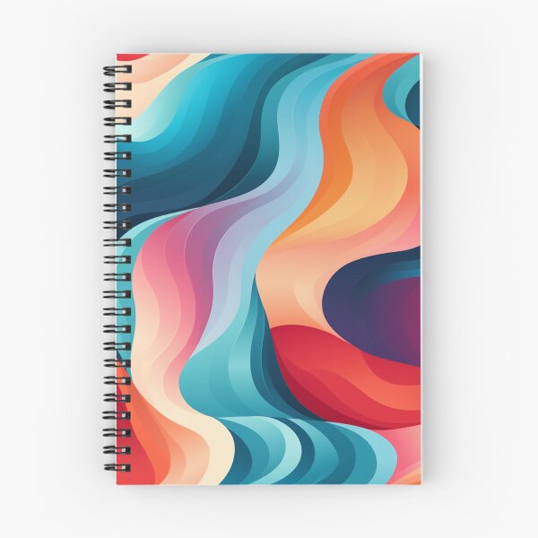 Item preview, Bright Abstract Wave | Modern Aesthetic |  designed and sold by Qoupy.