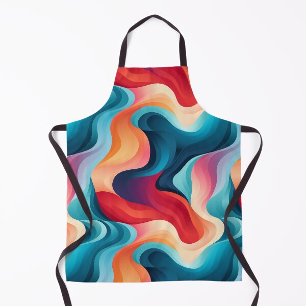 Item preview, Bright Abstract Wave | Modern Aesthetic | designed and sold by Qoupy.