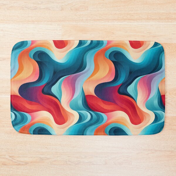 Item preview, Bright Abstract Wave | Modern Aesthetic |  designed and sold by Qoupy.