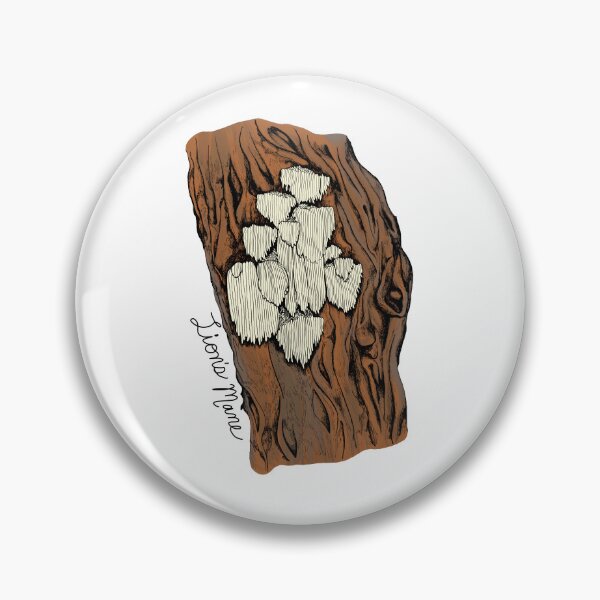 Item preview, Lion's Mane Mushroom in Watercolor  designed and sold by Nicole Niehues.