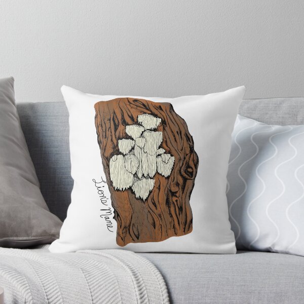 Item preview, Lion's Mane Mushroom in Watercolor  designed and sold by Nicole Niehues.