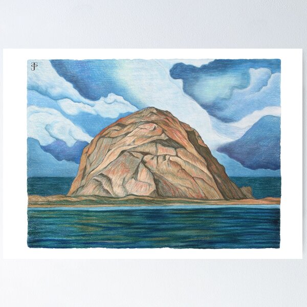 Artikelvorschau, Morro Rock entworfen und verkauft von David Browne Art.