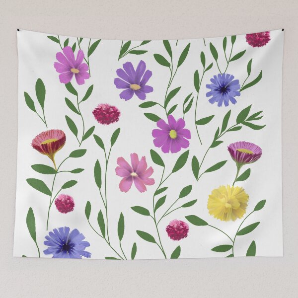 Item preview, garden flowers design digital oil painting for charity designed and sold by JayTCee.
