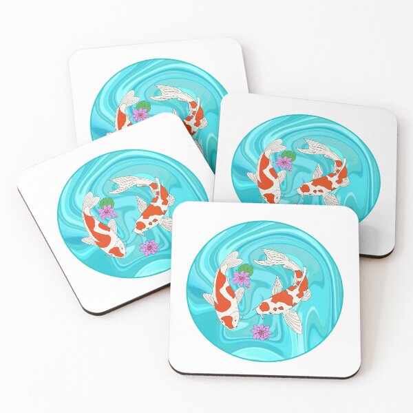 Item preview, Coy fish designed and sold by Aloha Saints.