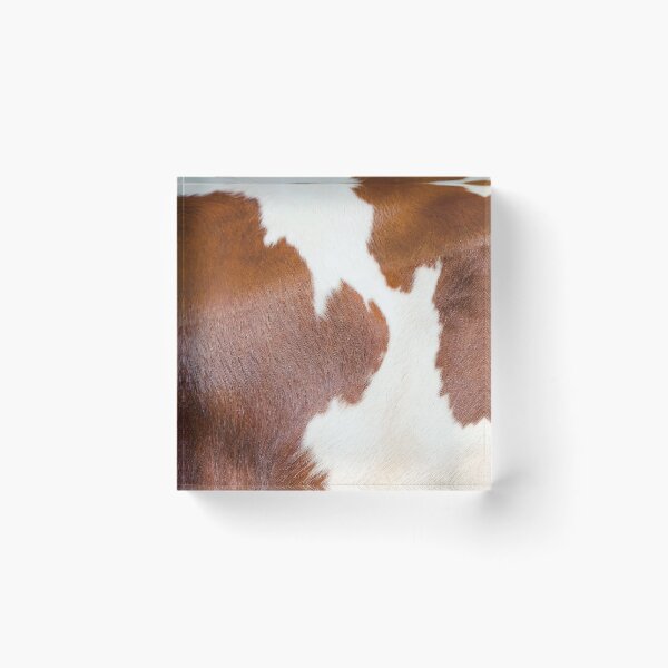 Item preview, Brown and white cow hide - animal skin texture designed and sold by Daydreamsatdawn.