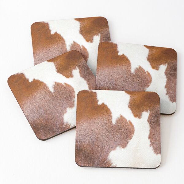 Item preview, Brown and white cow hide - animal skin texture designed and sold by Daydreamsatdawn.